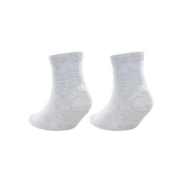 Imagem de Kit/2 Meia Cano Médio Lupo Baby 02005-088 Punho Soft Algodão T. 16/23,