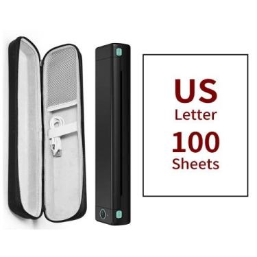 Imagem de Impressora portátil Phomemo M08F-Letter Wireless iOS Android