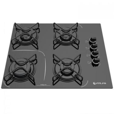 Imagem de Cooktop Atlas 4 Bocas Agile Up Glass com Acendimento Superautomático e