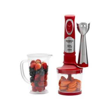 Imagem de Mixer Mondial Power Premium M-10 Vermelho/Inox 127v, Vermelho, 110V