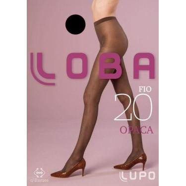 Imagem de Meia calca loba opaca fio 20 preta, G