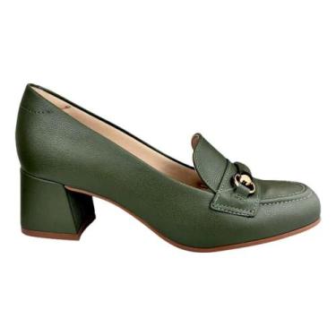 Imagem de Sapato modare feminino 7373.118, Oliva, 37