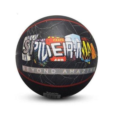 Imagem de Bola de Basquete Homem Aranha Preta - BRB