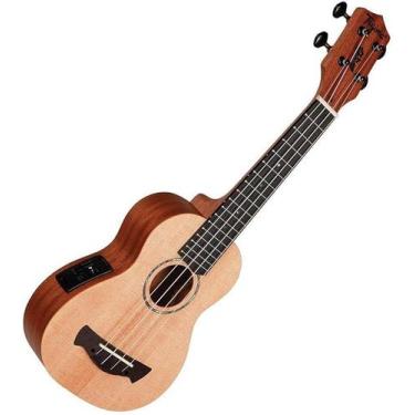 Imagem de Ukulele tagima soprano 41k - eletrico - spruce solido - sapele - natur