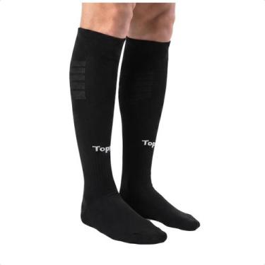 Imagem de Meião Topper Cup Masculino, Preto, Branco, 39/44