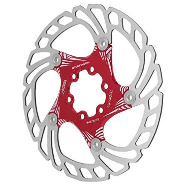 Imagem de Taidda- Pastilha de freio leve de mountain bike fácil de ajustar, freio a disco de bicicleta de montanha, ferramenta para mountain bike vermelho