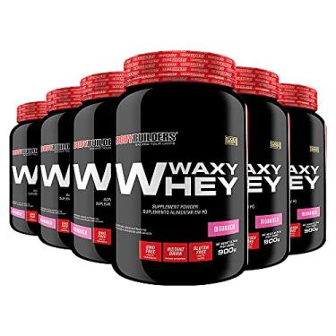 Imagem de Kit 6x Whey Protein Waxy Whey 900g - Bodybuilders Sabor: Morango