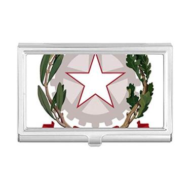 Imagem de Carteira de bolso com emblema nacional da Itália Europa