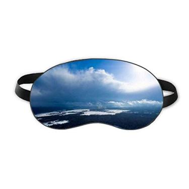 Imagem de Sunshine Blue Sky Clouds Sleep Eye Shield Soft Night Vlindfold Shade Cover