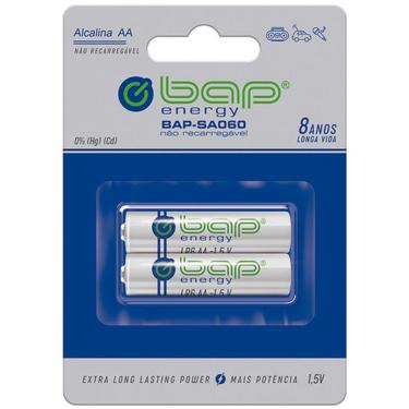 Imagem de Pilha BAP AA Alcalina 1.5V BAP-SA060 ( 2 unidades )