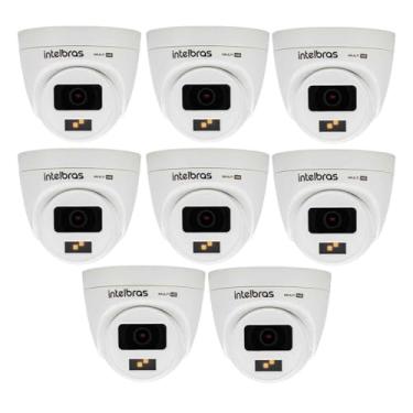 Imagem de Kit 08 Câmeras Intelbras VHD 1220 D G7 Full Color Interna e Externa com Alta Definição Full HD 1080p Visão Noturna 20m