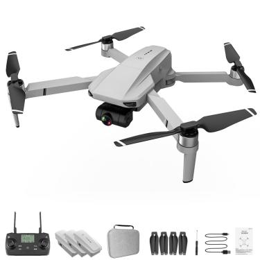 Imagem de New KF102 dobrável gps 4k Drone Camera Gimbal Professional Brushless Quadrotor cinzento / branco