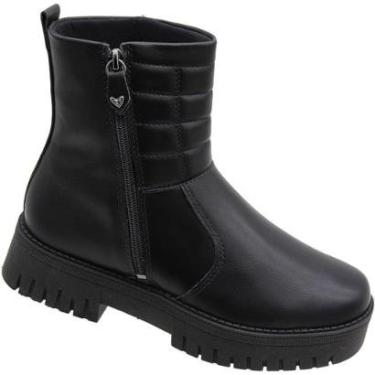 Imagem de Bota Coturno Mississipi Berteli Zíper Costuras Feminino-Feminino