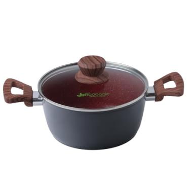 Imagem de Panela Caçarola Revestimento Cerâmico Sem Óleo E Saída De Vapor Duralar 16cm