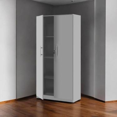 Imagem de Armário Multiuso 02 Portas Light Cinza