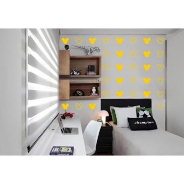 Imagem de Kit 80 Adesivo Mickey 7cm x 5,8cm Decoração Casa, Sla Quarto - Imprima