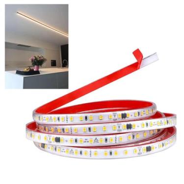 Imagem de Fita de Led SMD 4000K 127V 3 Metros Plug Conector Fita Dupla Face Perf