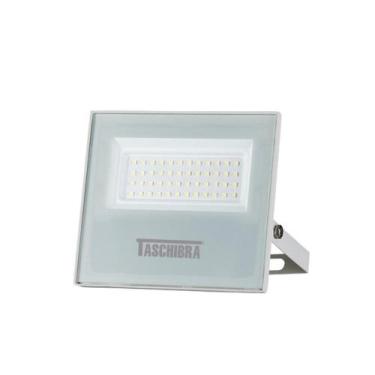Imagem de Refletor de Led Autovolt Branco 50W Luz Fria Taschibra