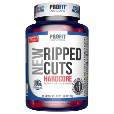 Imagem de Termogênico Ripped Cuts Hardcore 60caps Profit-Unissex