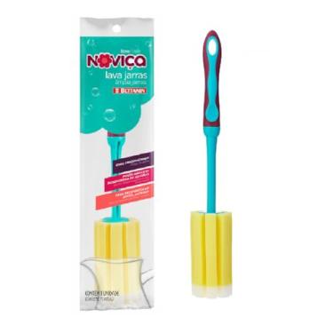 Imagem de Noviça - Escova Lava Jarras, Cor Amarela, Bettanin