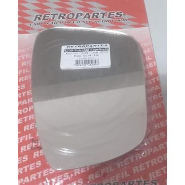 Imagem de Espelho Retrovisor Lado Esquerdo com Base, Compatível com Gol G6 G7 2012-2023, Fox Up 2010-2022, Golf 2012-2014, Polo 2012-2014