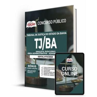Imagem de Apostila TJ-BA - Analista Judiciário - Área Administrativa - Administr