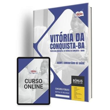 Imagem de Apostila Prefeitura de Vitória da Conquista - BA 2024 - Agente Comunit