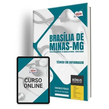 Imagem de Apostila Prefeitura de Brasília de Minas - MG 2024 - Técnico em Enferm