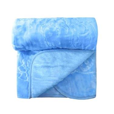Imagem de Cobertor Infantil Bebe Dardara Frio Intenso Menino Alto Relevo 1,05cm 