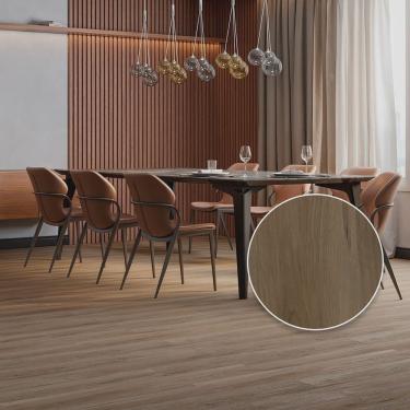 Imagem de Piso Vinílico Clicado 18,3cm x 5mm x 1,23m Pix Revestimentos - caixa com 2,25m2 - Marrom