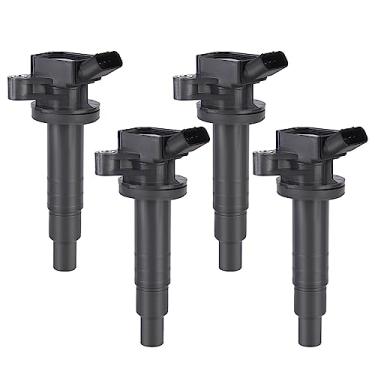 Imagem de BLPextrm Pacote De Bobina Ignição Compatível Com Toyota Corolla Matrix Celica, Pontiac Vibe, Chevy Prizm 2000, 2001, 2002, 2003, 2004, 2005, 2006, 2007, 2008 1.8 L4 - Pacotes Substituição Uf247 C124