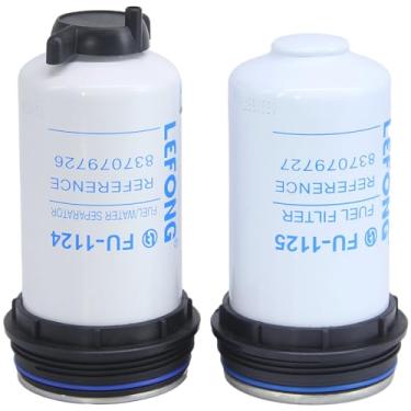 Imagem de LEFONG Kit De Combustível Fu-1124+ Fu-1125 Com 2 Pré-Filtros, Substitui V837091436, 837079726+837091128, Compatível Os Modelos Agco Massey Ferguson 4608 E 4707