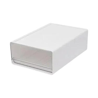 Imagem de Caixa De Armazenamento De Mesa Transparente Organizador De Documentos 