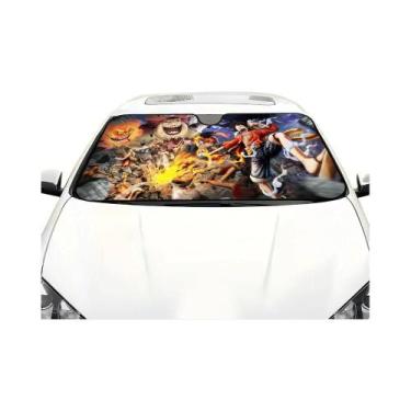 Imagem de Protetor De Para-sol De Carro Divertido Animal De Uma Peça Visor De So