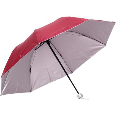 Imagem de Proteja-se, guarda-chuva (Sombrinha), Linha Pop, abertura manual, portátil para viagem, 8 varetas, Proteção UV UPF 50+ 99%, perfeito para Chuva e Sol, resistente ao vento, cobre 1 pessoa, Ø 1,05m, Vinho
