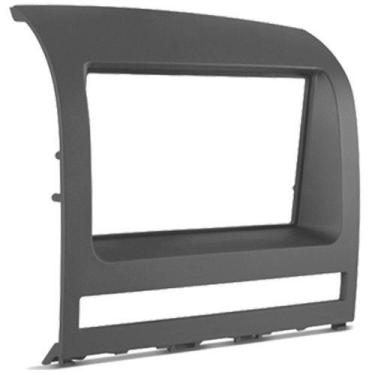 Imagem de Moldura 2 Din Palio Strada Siena 2005 à 2011 Cinza Kiron Painel Centra