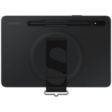Imagem de Capa Original Samsung Strap Com Cinta Galaxy Tab S8 11 Pol X706, Preta