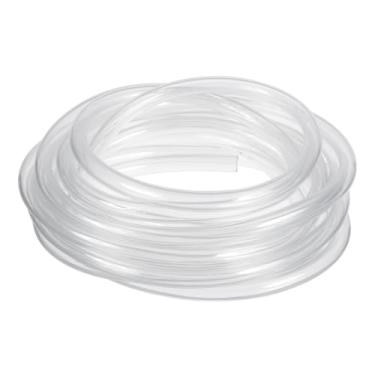 Imagem de PATIKIL Mangueira de drenagem de ar condicionado de 16,4 m (5/40.6 cm) ID x 7/40.6 cm OD à prova de vazamento PVC transparente universal para substituição de tubo de drenagem AC de janela mini