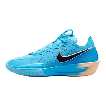 Imagem de Nike G.T. Cut 3 Tênis de basquete masculino, Azul Fúria/Prata Metálica/Tangerina/Preto, 42