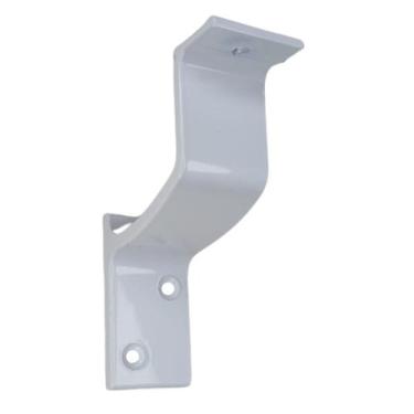 Imagem de Suporte para corrimão de alumínio escada parede cor branco - Sabra Fer