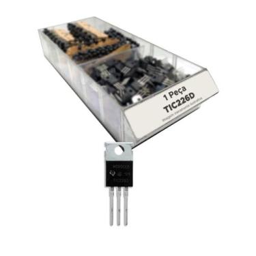 Imagem de Transistor Tic226d Tic 226d Tic 226 D - To220 - CHIPSCE