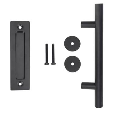 Imagem de Para armário, puxador embutido, maçaneta de porta de madeira embutida, conjunto de ferragens para móveis, 35-45 mm, maça