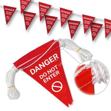 Imagem de Bandeira da bandeira NACARUM Danger Não entre na OSHA de 144 pés