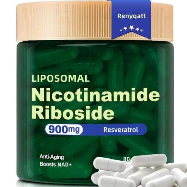 Imagem de Suplemento Renyatt NAD+ Ribosídeo de nicotinamida lipossomal 80 cápsul