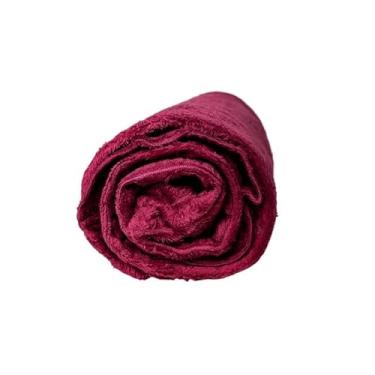 Imagem de Manta Cobertor Canelada Casal Riscada Aveludada 2,00x1,80m (vinho)