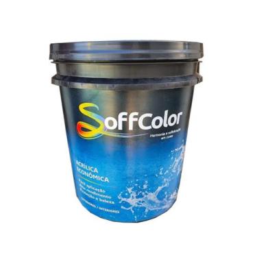 Imagem de Tinta acrilica branco - Soffcolor, palha