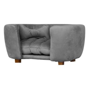 Imagem de Poltrona Cama Pet Baby Hanna Estofada Tecido Veludo - Las Patitas, Cin