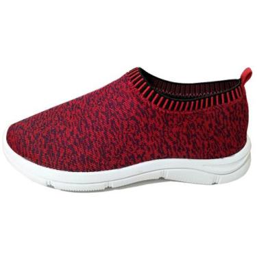 Imagem de Tênis Calce Fácil Leve Feminino Sem Cadarço Ana Brito 115 - Ana Brito 