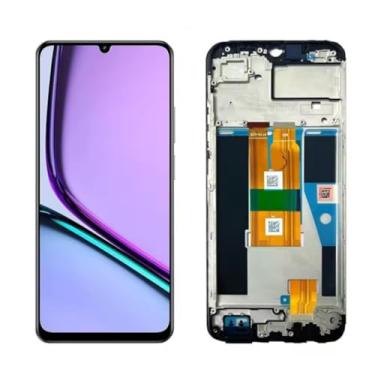 Imagem de Para Oppo Realme Note 60 Display Note60 RMX3933 Tela LCD Touch Screen Digitalizador Substituição (com Moldura)