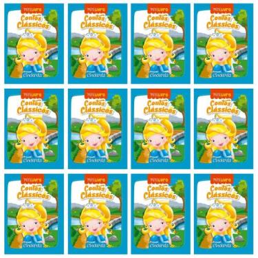Imagem de Kit 25 Mini Livros Conto classico Infantil - Cinderela - Ciranda Cultu
